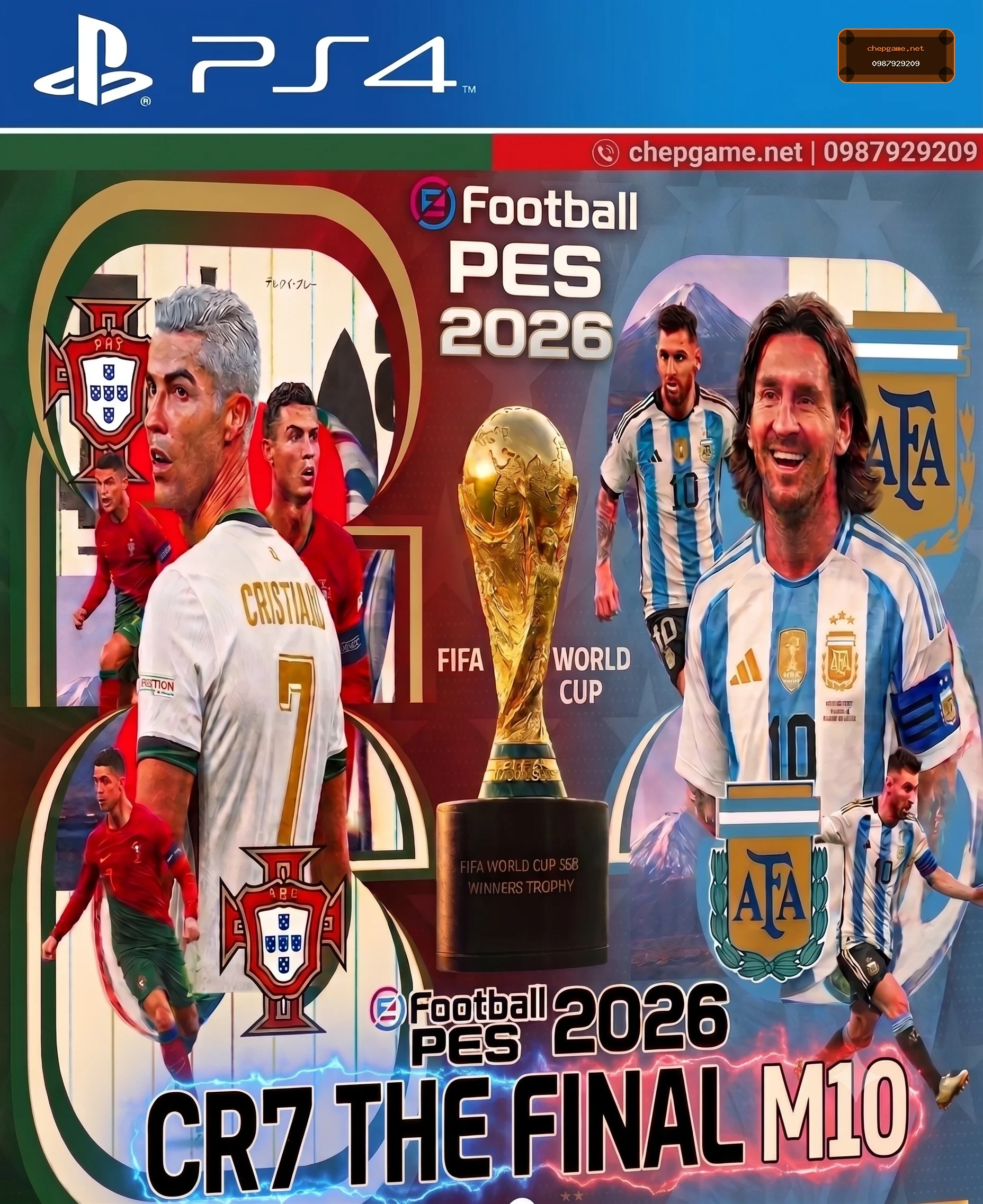 PES 26 ELEVEN WORLDCUP CHO PS4 – PS5 - Chép Game Uy Tín ChepGame.net