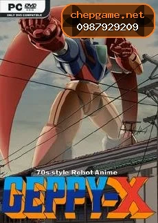 70s style Robot Anime Geppy X