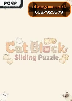 Cat Block Sliding Puzzle