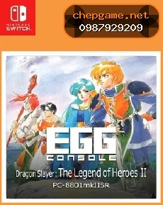 EGGCONSOLE Dragon Slayer The Legend of Heroes 2 PC 8801mkIISR